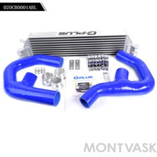 Twin Turbo Mount Intercooler Fit For Vw Golf Mk5 Mk6 Gti Fsi Jetta 2.0t Audi A3