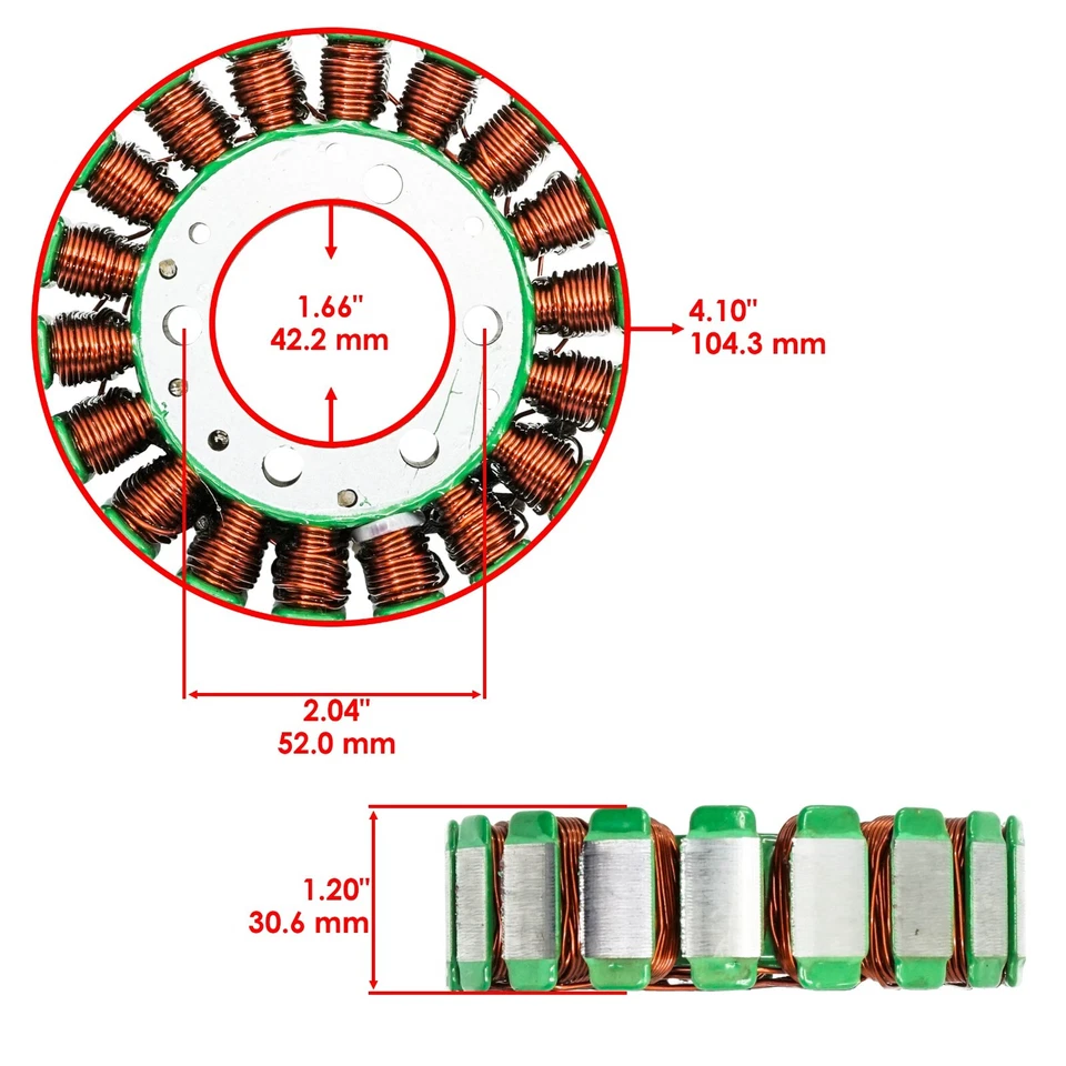 Estator y regulador rectificador para Yamaha FZR600 FZR600R 1989-1994 Foto 2 de 4