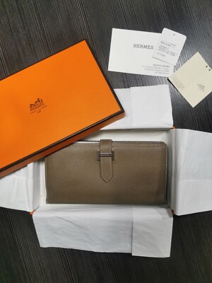 Hermes Portemonnaie Bearn Etoupe