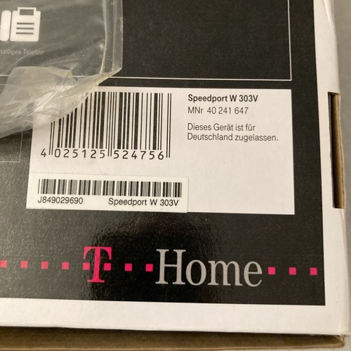Telekom Router T-Home Speedport W 303v neu in OVP - Bild 6 von 6