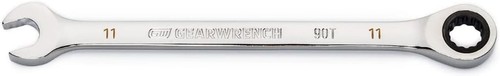 GEARWRENCH 11mm 4 Degree Swing Arch 12 Point Ratcheting Combination Wrench - 869
