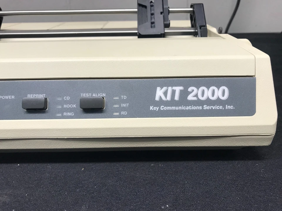 Okidata Microline 184 Turbo (GE5256K) Monochrome Dot Matrix Impact Printer - Image 4 of 4