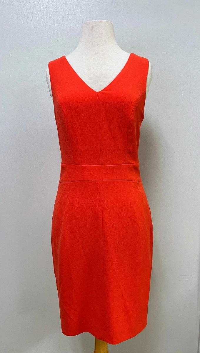 Banana republic sales orange dress