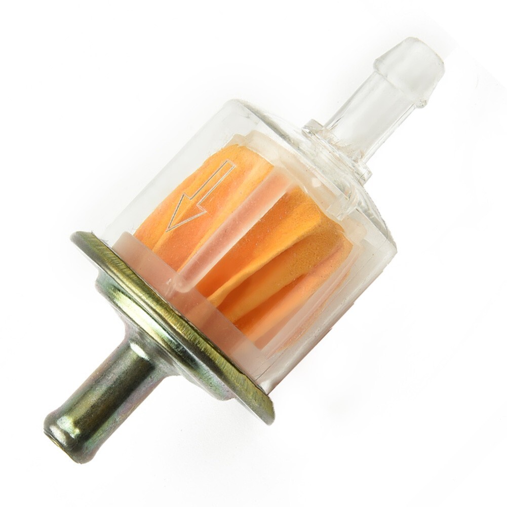 Universal Petrol Inline Fuel Filter for Garden Tillers and Go Karts 10