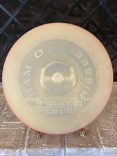 Vintage 1966 WHAM-O Orange Regular Frisbee Flying Disc WHAMO San Gabriel CA