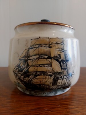 cutty sark tobacco Rare Cutty Sark Tobacco Jar Gray's Pottery Stoke-On-Trent