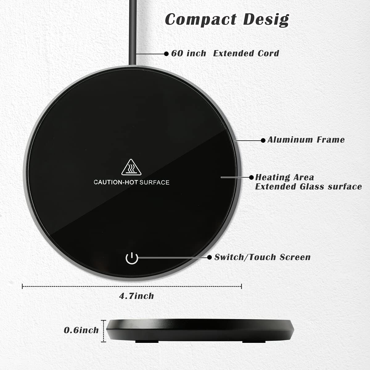 Coffee Warmer for Desk, Electric Mug Warmer eBay