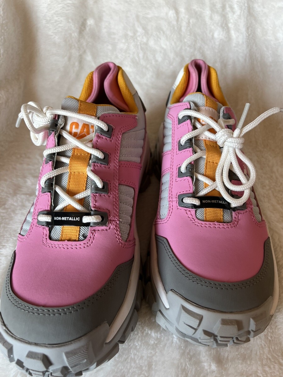 Woman’s Size 10 CAT Caterpillar Work Shoes Pink