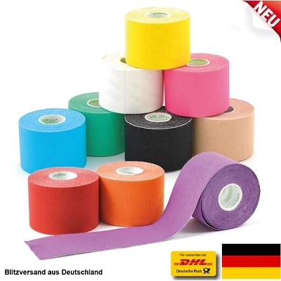 KINESIOLOGIE TAPE - Physio SPORT Kinesiology Tape - große Farbauswahl -