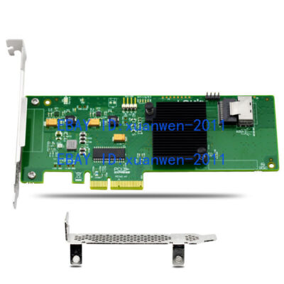LSI SAS2008 9211-4i 6Gbps 4 Ports HBA P20 IT Mode for ZFS FreeNAS unRAID