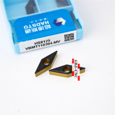 HADSTO VBMT 110304 08-MV HS8125 VBMT221 10pcs The steel turning For SVQBR11 Tool