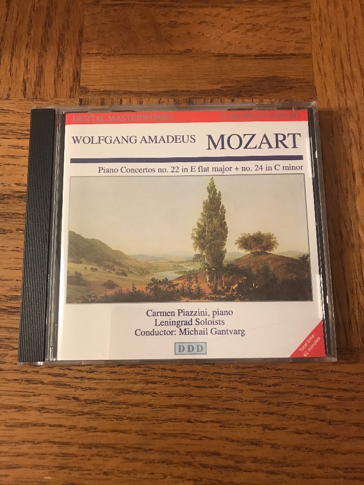 Wolfgang Amadeus Mozart - Piano Concertos No. 22 + No. 24 (CD