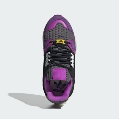 スニーカー WINDSPIN LEATHER SNEAKERS Size 8 - adidas Ninja x ZX Torsion Time In - Glory Purple