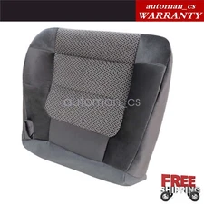 For 2001 2002 2003 Ford F150 Lariat XLT Passenger Bottom Cloth Seat Cover Gray