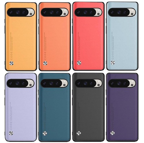 For Google Pixel 10 10Pro XL 9Pro XL Plain Leather Fabric Rubber Hard case cover - 第 1/22 張圖片