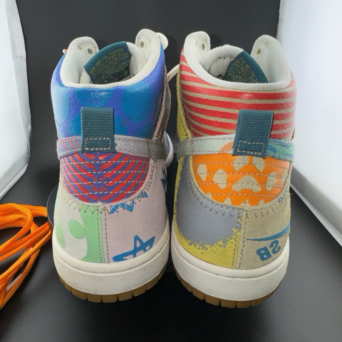 Nike SB Dunk High Thomas Campbell What the Dunk Sz 11 884751473524