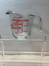 Vintage Anchor Hocking 8 oz. / 1 Cup/250ml Measuring Cup - Made in USA