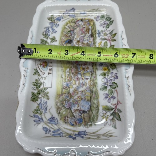 ROYAL DOULTON BRAMBLE HEDGE RARE "THE PICNIC" RECTANGULAR PLATTER SERVING TRAY - Picture 18 of 19