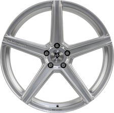 mbDESIGN Felge KV1S 9,5x21 Zoll LK 5x112 ET38 ML 75.0 Ausf. 5RZA Lichtsilber