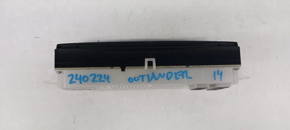 2014 MITSUBISHI OUTLANDER Heat AC Controller dual zone control OEM 14 - Image 2 of 4