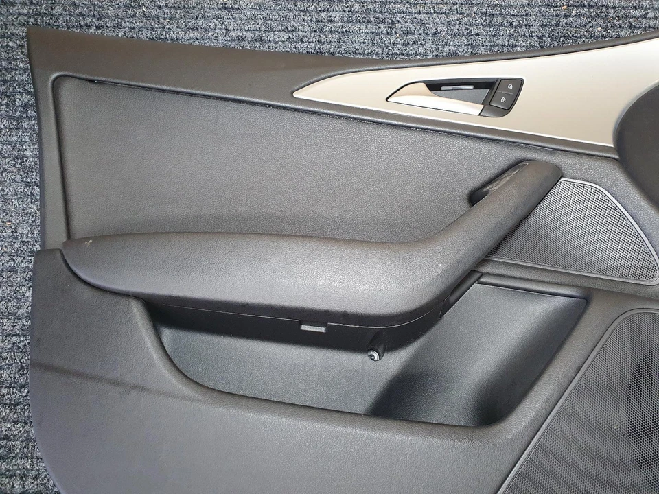 AUDI A6 DOOR TRIM LH FRONT, 4G/C7, BLACK, LEATHER, 07/11-06/18, 4G2867103B - image 3 of 4