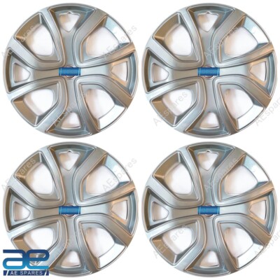 4 Pcs New Wheel Hub Caps Cover Plastic Silver 14,16'' For Tata Altroz ECs