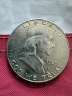 90% Silver Benjamin Franklin Half Dollar 1949.       #37