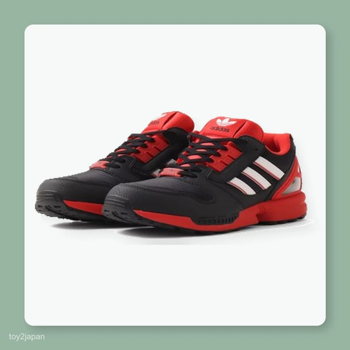 Las mejores ofertas en atmos x adidas ZX 8000 G-SNK 12 Black Red