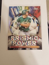 2021 Topps Chrome - Prismic Power Matt Olson #PP-11