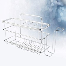 Toothbrush Storage Rack Suction Cup Holder Bathroom Shower Shelf