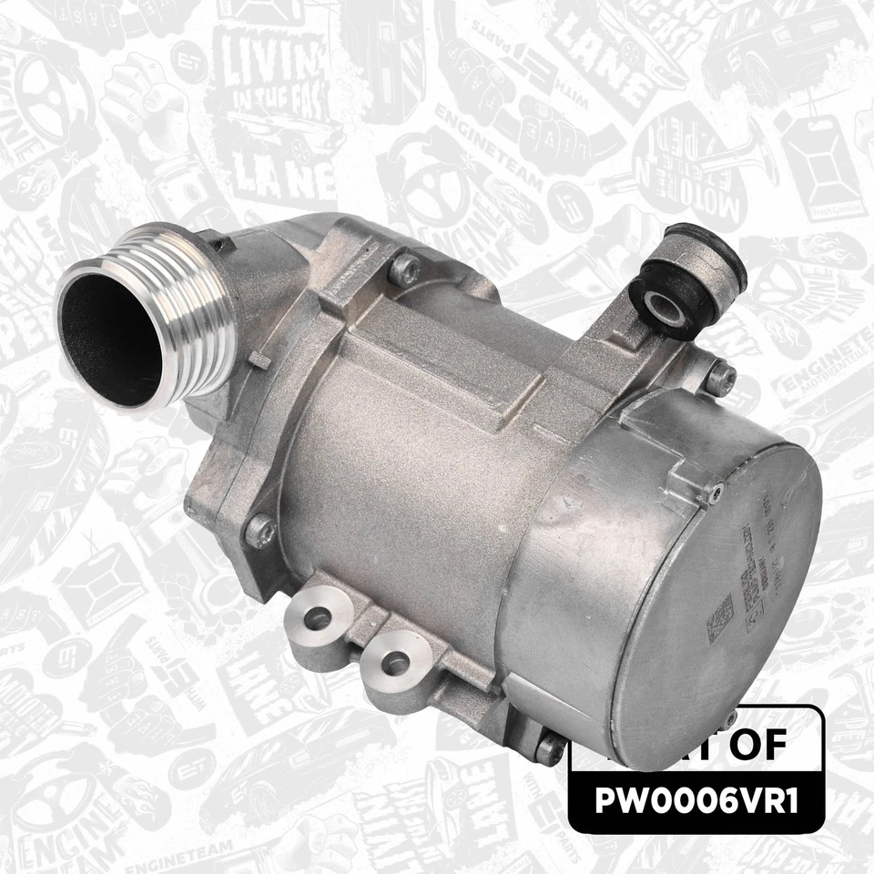 PIERBURG Wasserpumpe + ET Thermostat BMW 3,0 2,5 11517545201 11517546994 - Bild 3 von 4