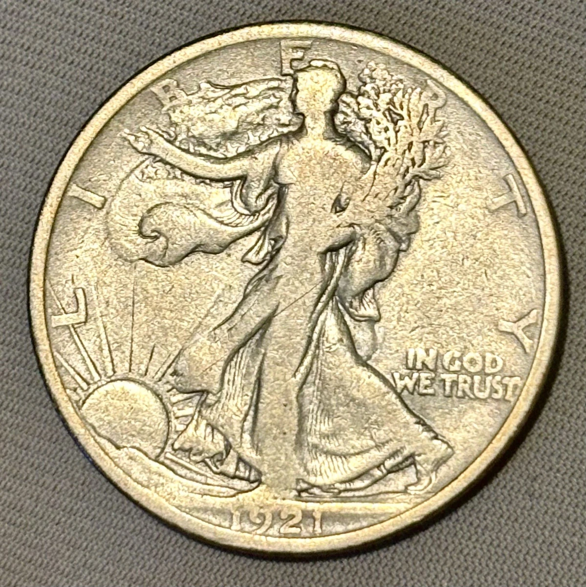Silver 1921 Year Liberty Walking Half Dollars (1916-1947) for sale