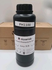 VOXELAB Standard Photopolymer 3D Printer Resin 405nm 500g Grey