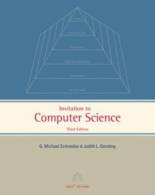 Invitation to Computer Science: Java Version Paperback Schneider
