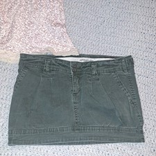 Vintage Abercrombie and Fitch Women's Y2k Mini Skirt Barrel - Size 00