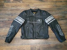 Icon motorsports Pursuit Asphalt Technologies Motorcycle Jacket Size XL 46 - 48