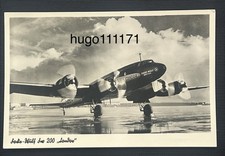 Postal de campaña alemana 23.2.1940 Deutscher Wulf Fw 200 Condor, Luftwaffe