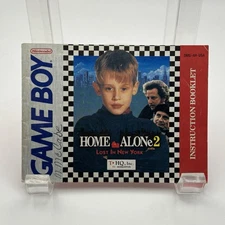 Home Alone 2 Instruction Booklet Nintendo Game Boy