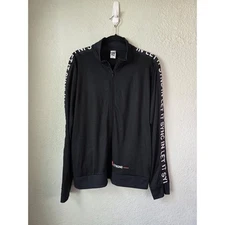 NWOT Zumba Wear XXL Lovely Black Instructor Activewear Full Zip Jacket