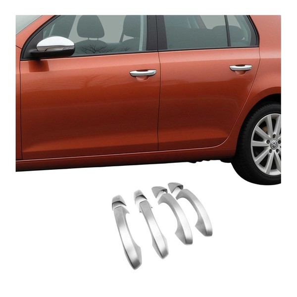 TüRgriff Blende Chrom FüR Skoda Superb 2008-2015 4TüR GebüRstet 8Tlg-image