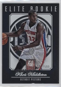 2012-13 Elite Elite Rookie /599 Khris Middleton #290 Rookie RC