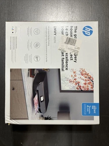 HP ENVY 5070 Wireless All-In-One Inkjet Printer - Black