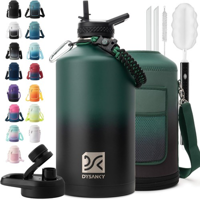 #ad #ad Water Bottle Insulated Stainless Steel 128 Ounces DYSANKY Portable Gallon Vacuum $89.99
