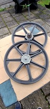 RALEIGH BURNER BMX SIMPLEX  PAIR MAG WHEELS  OLD RARE VINTAGE Wheels  80’s BLACK