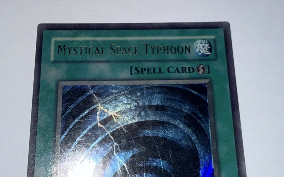 Yugioh Mystical Space Typhoon MRL-E047 Ultra Rare Unl (LP) - Image 3 of 4