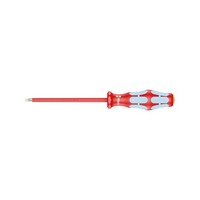 Wera 3160 I Vde-Isolierter Schlitz-Schraubendreher Edelstahl 0,6 X 3,5 X 100