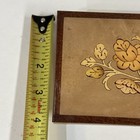 Italian Birdseye Maple Inlaid Musical Jewelry Box Plays “Memories” — photo 7