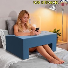 Ergonomic Lap Desk Pillow W/ Adjustable Angle Memory Foam Comfort  Support New