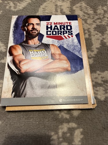 Hard Corps 22 Minute Beachbody Intense 2 DVDs 2 Disc Cardio Strength Workout