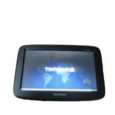 TOMTOM 5" GPS NAVAGATION UNIT  MODEL  4BA53A PREOWNED WORKING WITH CASE